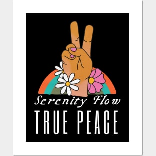 Serenity Flow True Peace Posters and Art